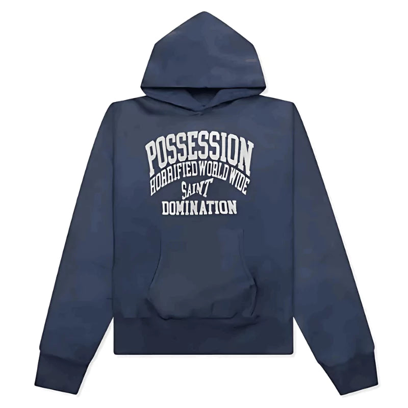 トップス SAINT MICHAEL 22AW POSSESION Hoodie Navy Saint Michael Possession Hoodie – Saint Michael Clothing