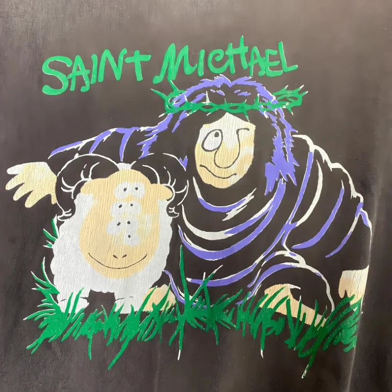 Black Fear of God Sweaters Saint Michael