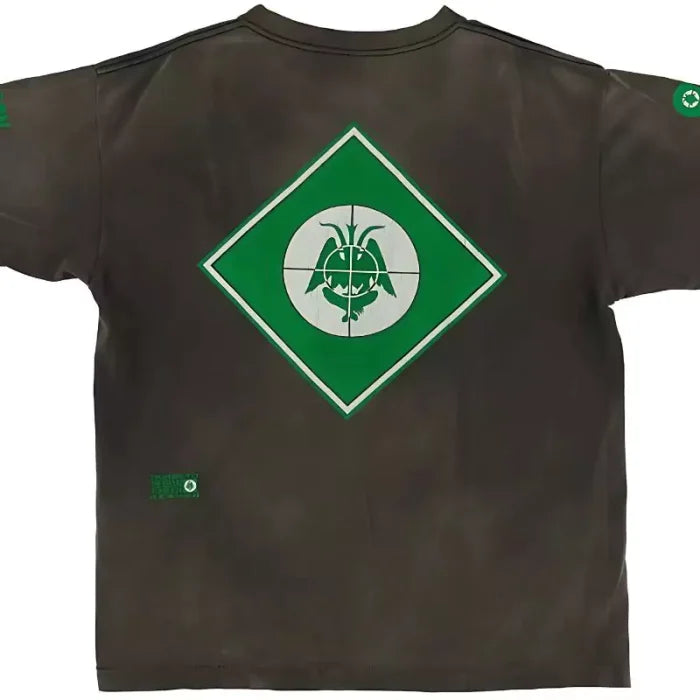 Black/Green Saint Shirt Saint Enemy