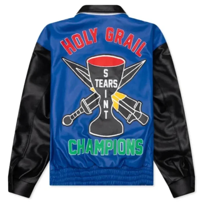Denim Tears Holy Grail Varsity Saint Tears Jacket