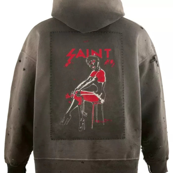 St Mxxxxxx Hoodie Saint Celebration BLK