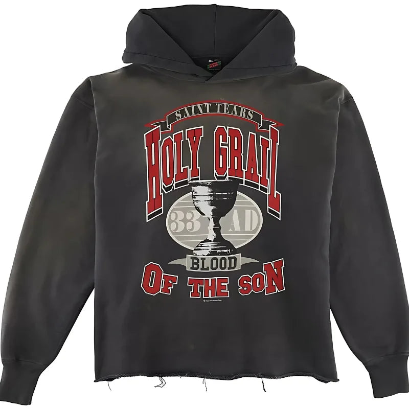 Black Saint Michaels Denim Tears Hoodie