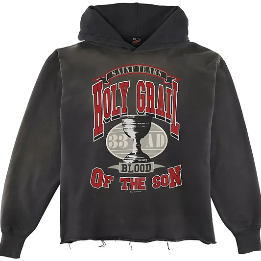 Black Saint Michaels Denim Tears Hoodie