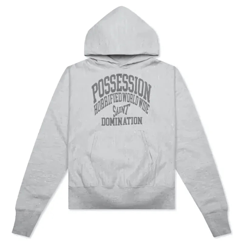 Grey Saint Michaels Possession Hoodie