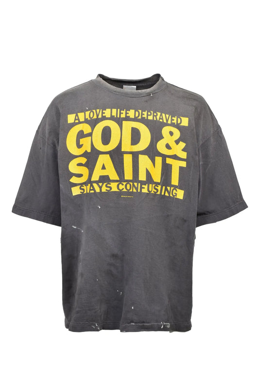 SAINT M×××××× God & Saint Vintage Graphic T-Shirt