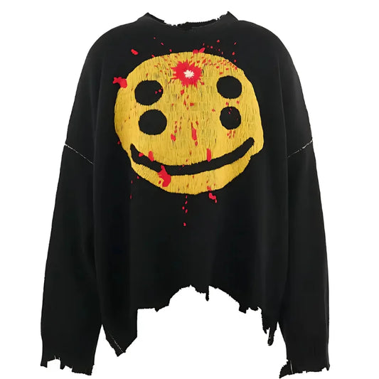 Saint Michaels Smile Knit Sweater