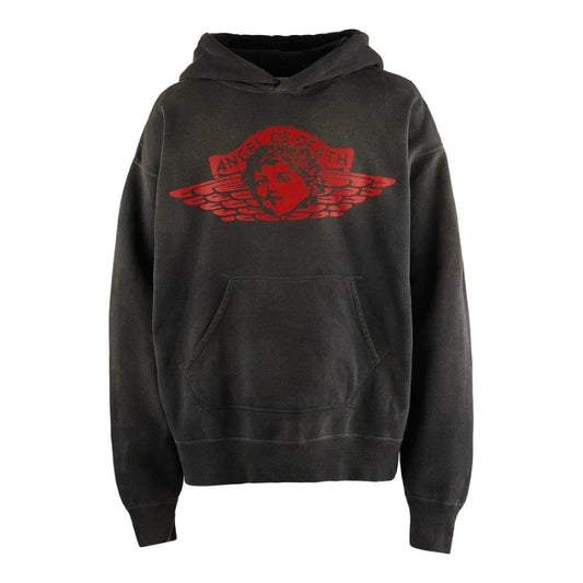 Saint Mxxxxxx Angel Black Hoodie