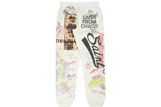 Takashi Murakami x SAINT M×××××× Graff Sweatpant