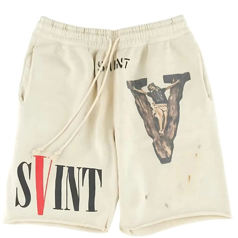 Vlone Saint Tears Shorts