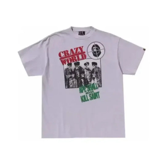 Gray BAPE x Saint Mx Speech Tee