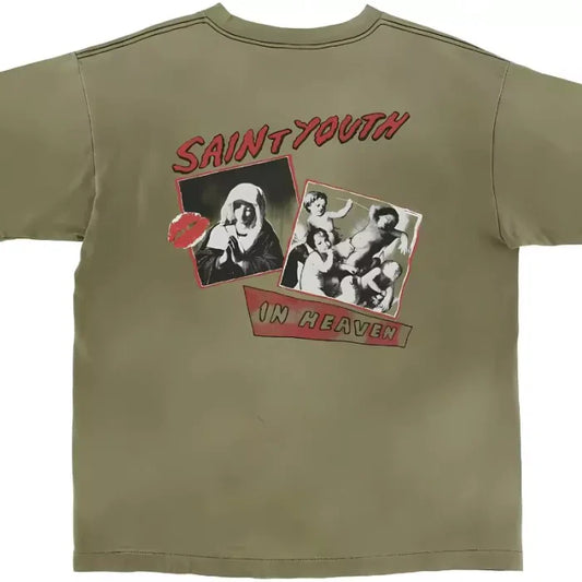 Khaki Saint Michaels In Heaven Tee