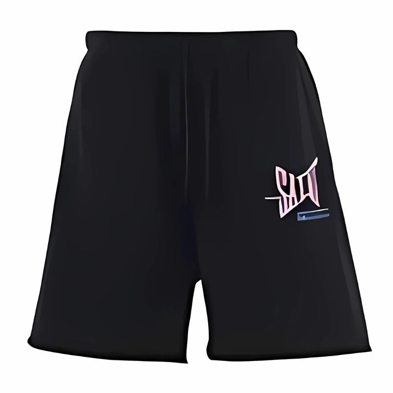 Pink Saint Logo Shorts