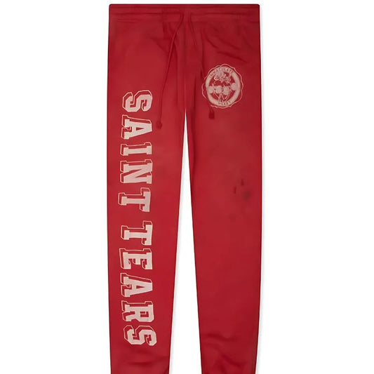 Red Denim Tears Sweatpants