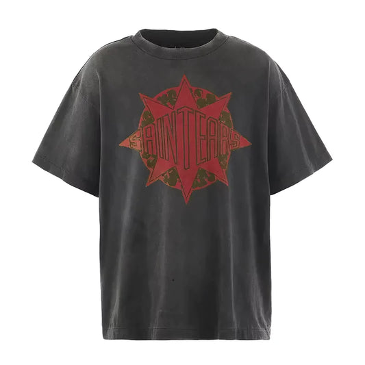 Black Denim Tears X Saint Michael T shirt