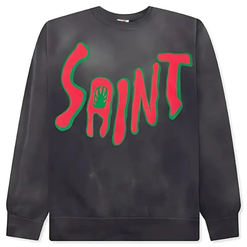 Saint Sweaters Black Michael Crewneck