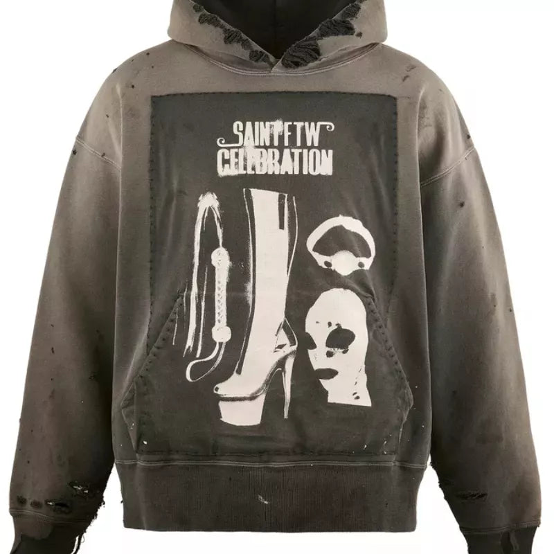 St Mxxxxxx Hoodie Saint Celebration BLK