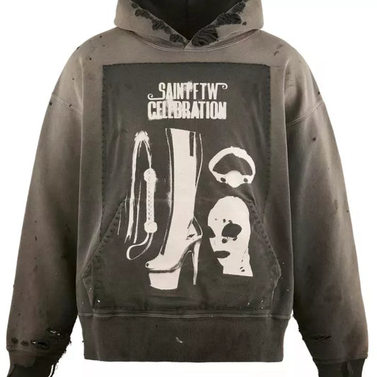 St Mxxxxxx Hoodie Saint Celebration BLK