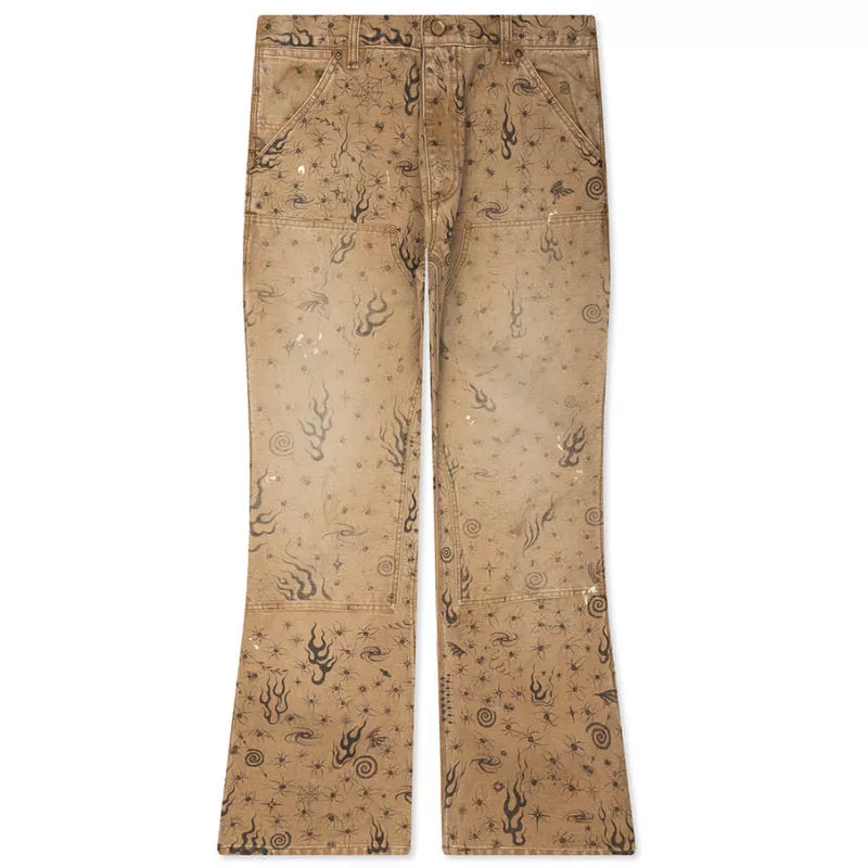 Saint Michael X Dr.Woo Mx6 Double Knee Pants – Beige